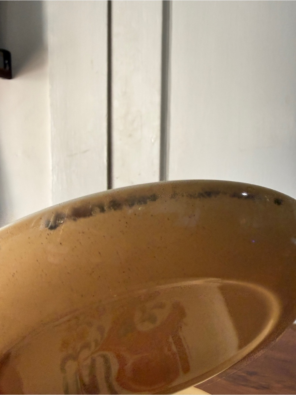 Vintage Rooster Ceramic Dinner Plates - Cream with Multicolor Rooster Design (2) - Picture 10 of 10